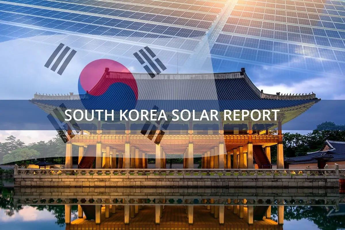 South Korea solar panel manufacturing Report