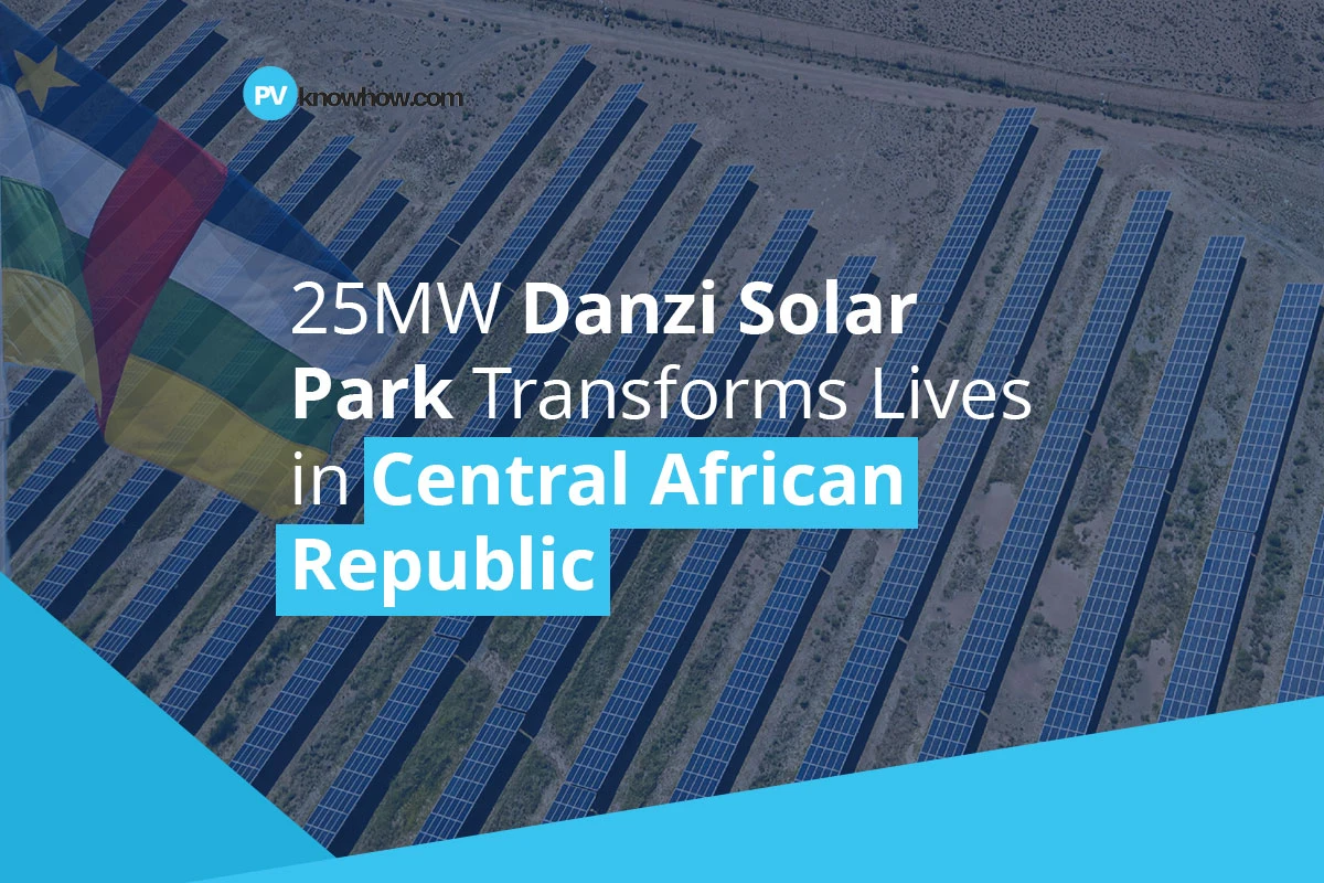 CAR Danzi Solar Park News